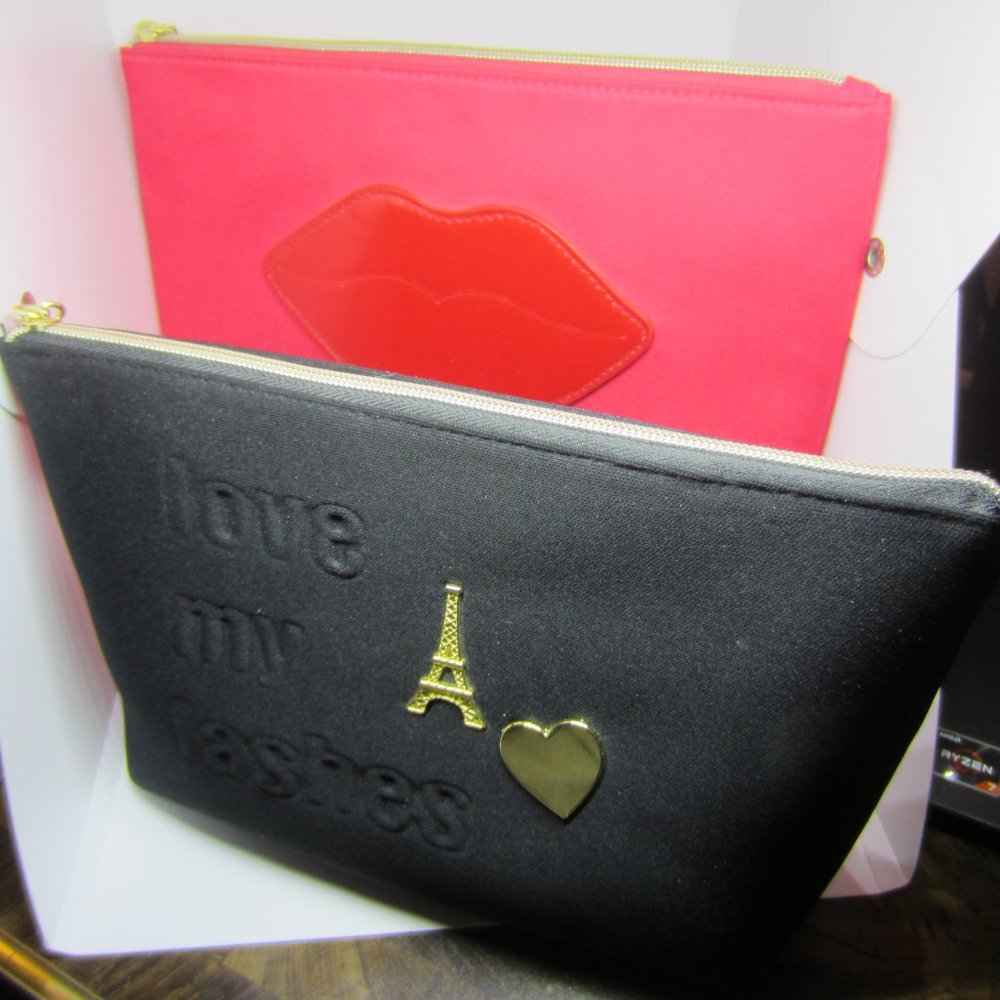 Two Lancôme Makeup Bags